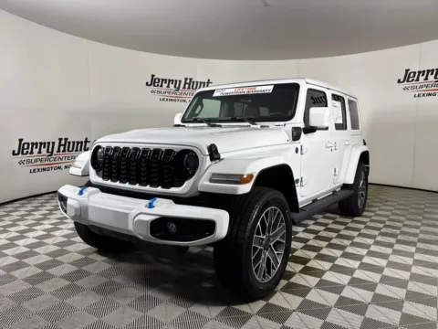 White 2024 Jeep Wrangler High Altitude 4xe for sale in Lexington, NC