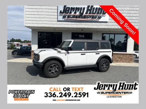 White 2021 Ford Bronco Big Bend for sale in Lexington, NC