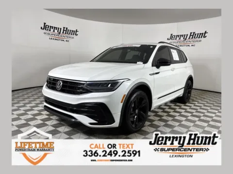 White 2023 Volkswagen Tiguan 2.0T SE R-Line Black for sale in Lexington, NC