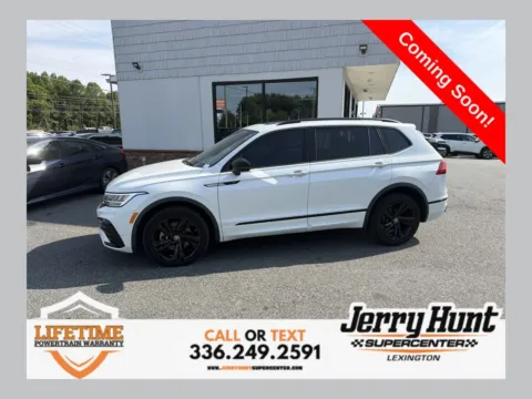 White 2023 Volkswagen Tiguan 2.0T SE R-Line Black for sale in Lexington, NC