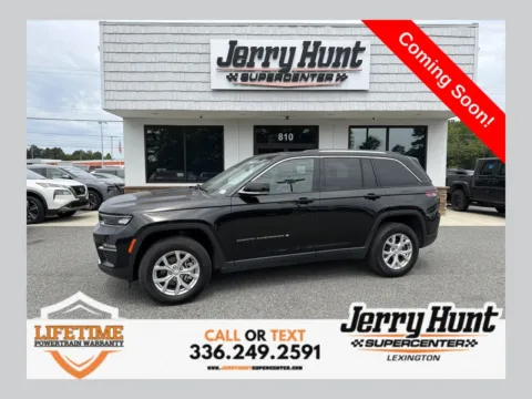 Black 2023 Jeep Grand Cherokee Limited for sale in Lexington, NC