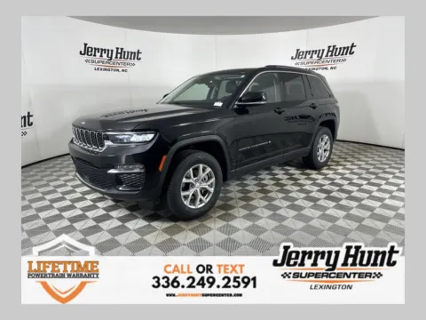 Black 2023 Jeep Grand Cherokee Limited for sale in Lexington, NC