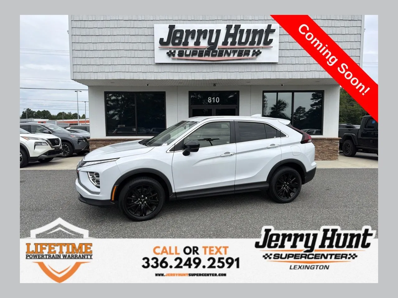 White 2024 Mitsubishi Eclipse Cross LE for sale in Lexington, NC