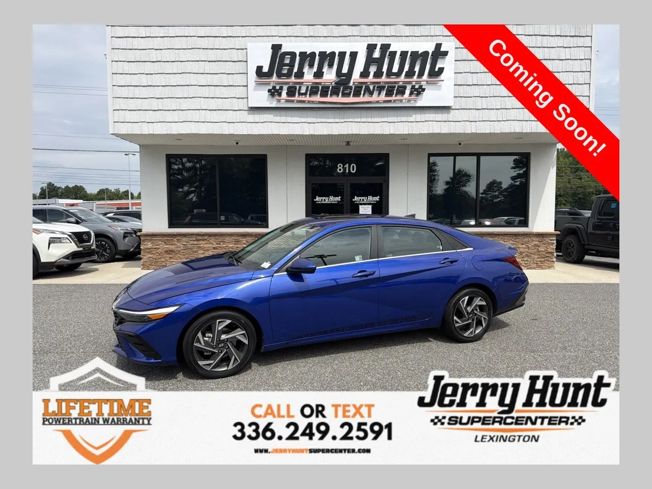 Blue 2025 Hyundai Elantra SEL Convenience for sale in Lexington, NC