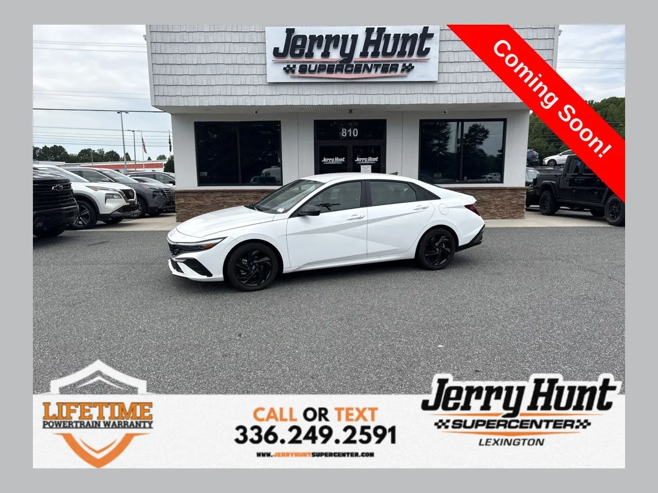 White 2026 Hyundai Elantra SEL Sport for sale in Lexington, NC