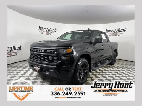 Black 2023 Chevrolet Silverado 1500 Custom for sale in Lexington, NC