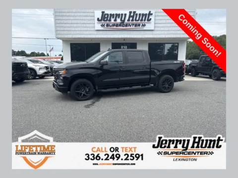 Black 2023 Chevrolet Silverado 1500 Custom for sale in Lexington, NC