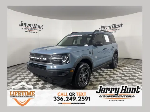 Blue 2023 Ford Bronco Sport Big Bend for sale in Lexington, NC