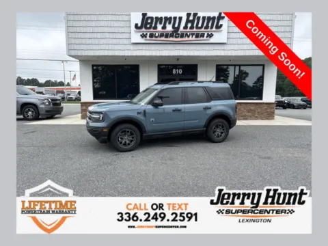 Blue 2023 Ford Bronco Sport Big Bend for sale in Lexington, NC