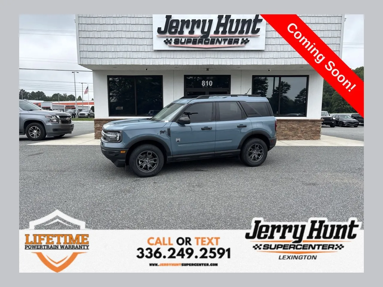 Blue 2023 Ford Bronco Sport Big Bend for sale in Lexington, NC
