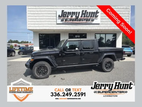 Black 2022 Jeep Gladiator Willys for sale in Lexington, NC