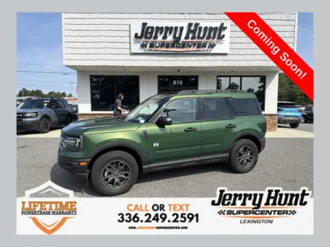 Green 2024 Ford Bronco Sport Big Bend for sale in Lexington, NC