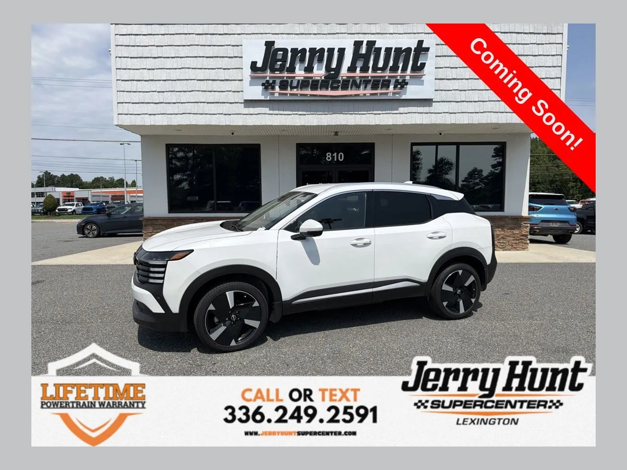 White 2025 Nissan Kicks SR for sale in Lexington, NC