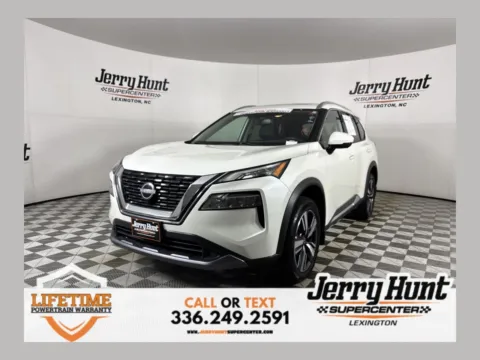 White 2023 Nissan Rogue SL for sale in Lexington, NC