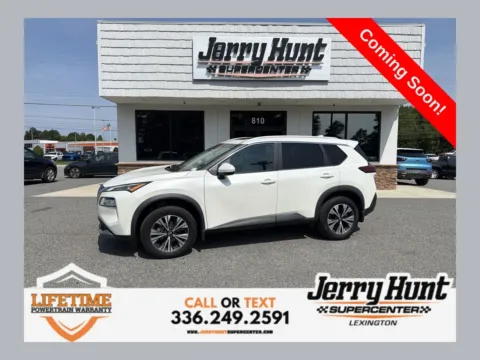 White 2023 Nissan Rogue SV for sale in Lexington, NC