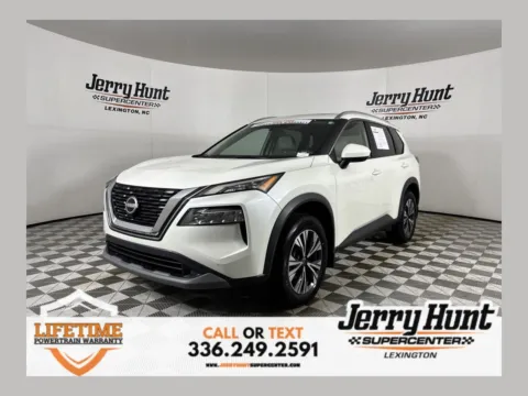 White 2023 Nissan Rogue SV for sale in Lexington, NC