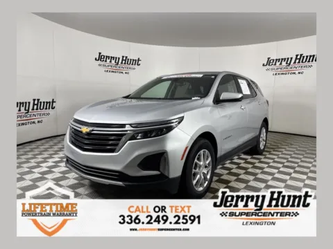 Silver 2022 Chevrolet Equinox LT for sale in Lexington, NC