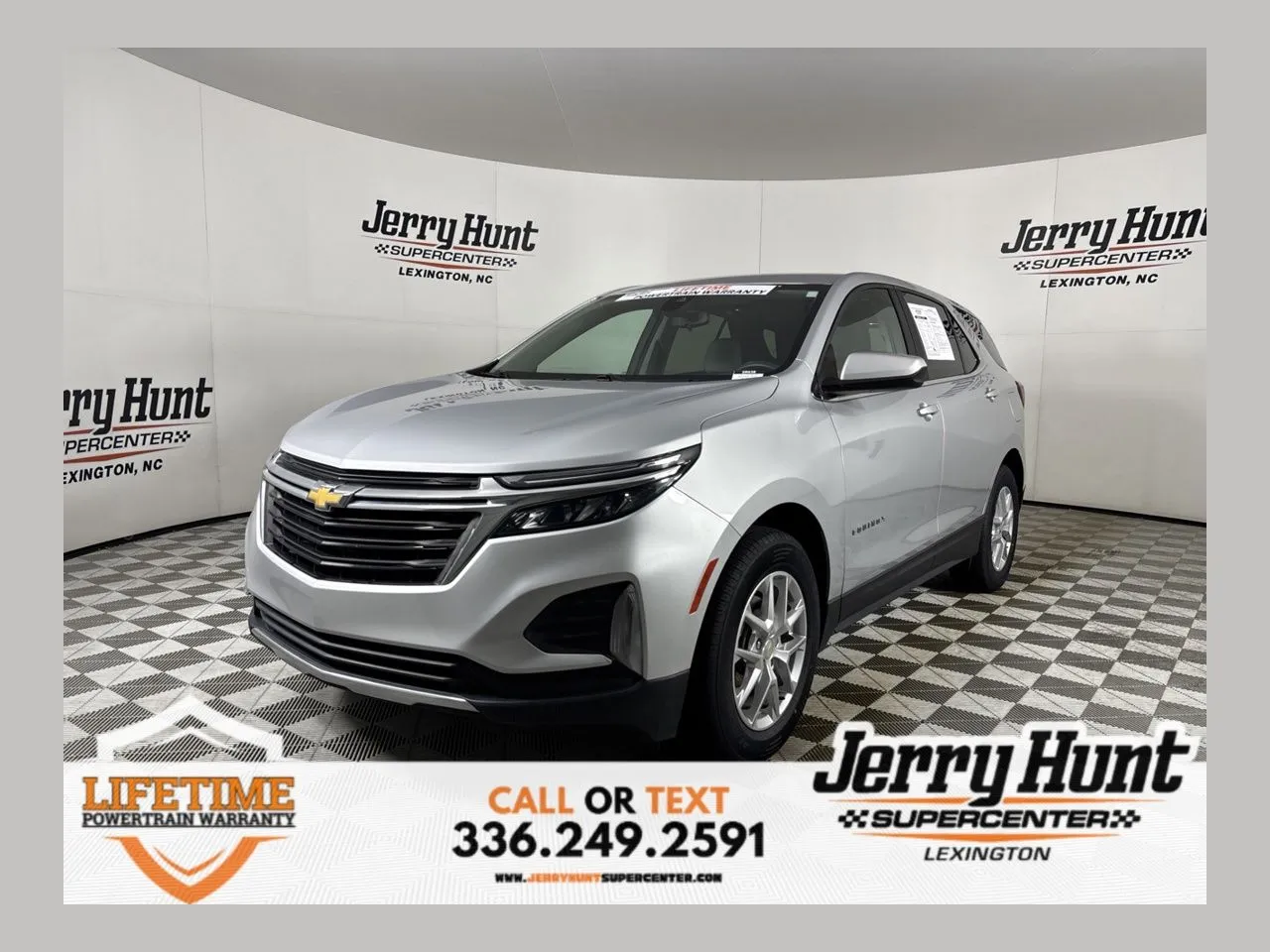 Silver 2022 Chevrolet Equinox LT for sale in Lexington, NC