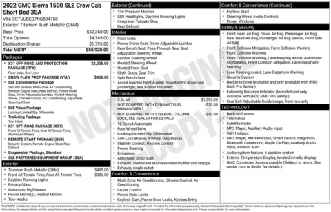 More photos of 2022 GMC Sierra 1500 SLE at Jerry Hunt Supercenter - Lexington, NC