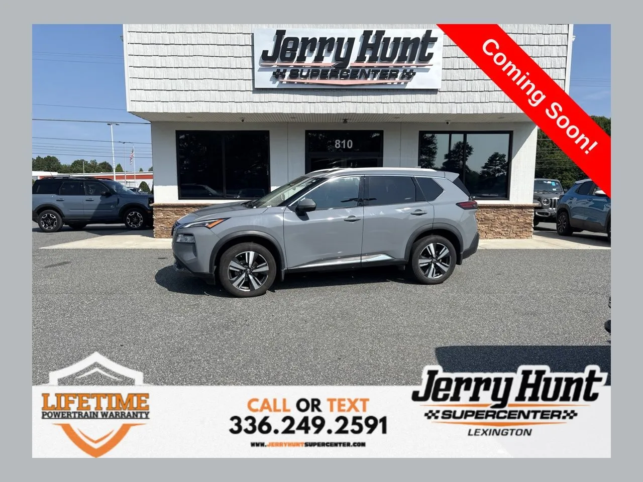 Gray 2023 Nissan Rogue SL for sale in Lexington, NC