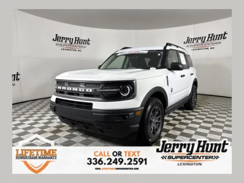 White 2024 Ford Bronco Sport Big Bend for sale in Lexington, NC