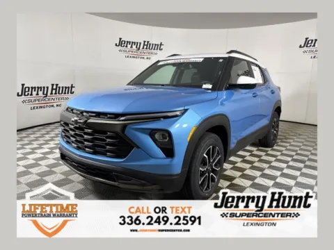 Blue 2025 Chevrolet TrailBlazer ACTIV for sale in Lexington, NC