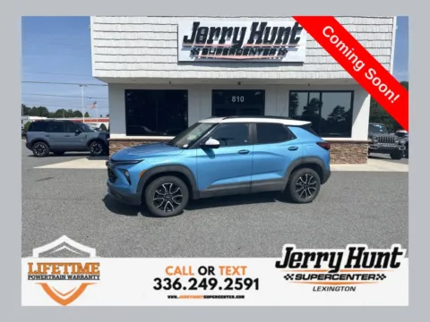 Blue 2025 Chevrolet TrailBlazer ACTIV for sale in Lexington, NC