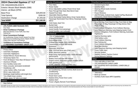 More photos of 2024 Chevrolet Equinox LT at Jerry Hunt Supercenter - Lexington, NC