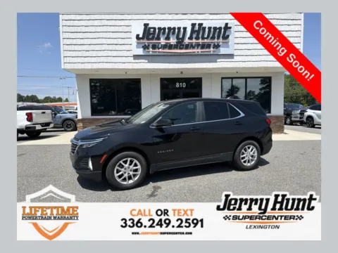 Black 2024 Chevrolet Equinox LT for sale in Lexington, NC