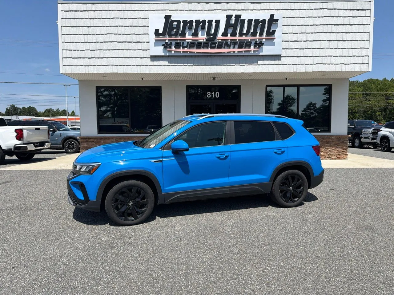 Blue 2023 Volkswagen Taos 1.5T SE for sale in Lexington, NC