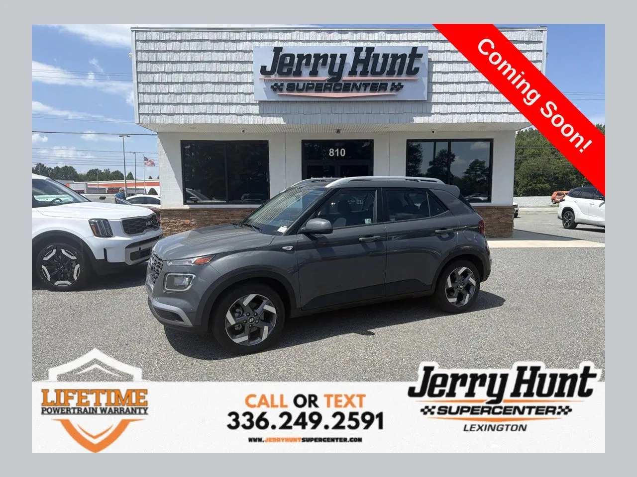 Gray 2025 Hyundai Venue SEL for sale in Lexington, NC