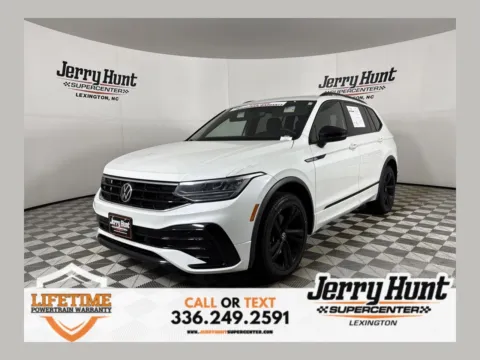 White 2023 Volkswagen Tiguan 2.0T SE R-Line Black for sale in Lexington, NC