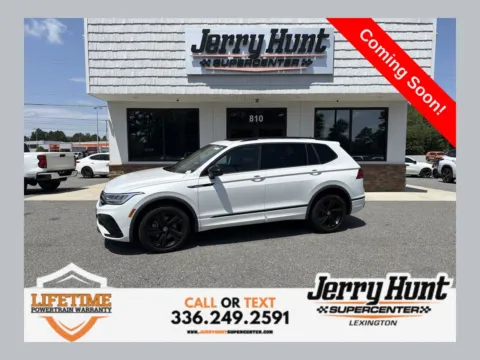 White 2023 Volkswagen Tiguan 2.0T SE R-Line Black for sale in Lexington, NC
