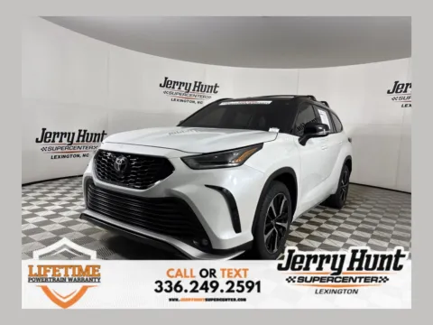 White 2022 Toyota Highlander XSE for sale in Lexington, NC