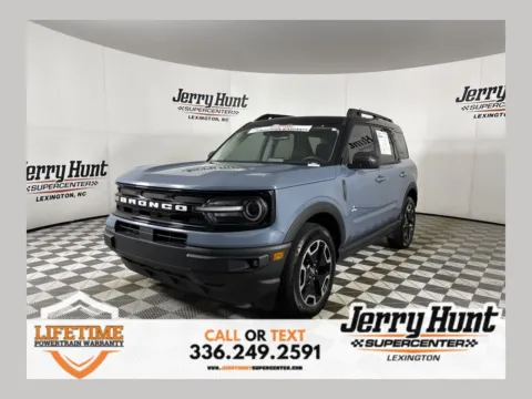 Gray 2024 Ford Bronco Sport Outer Banks for sale in Lexington, NC