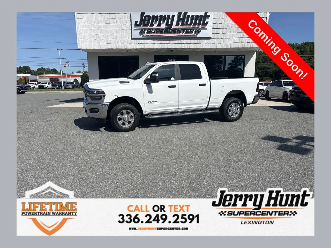 White 2025 Ram 2500 Big Horn for sale in Lexington, NC
