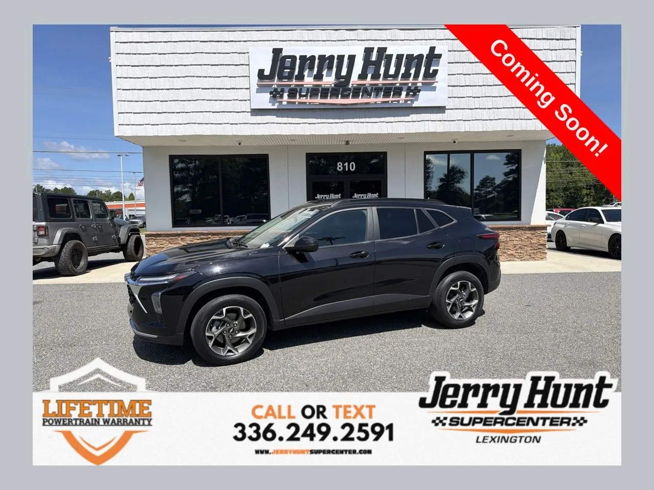 Black 2024 Chevrolet Trax LT for sale in Lexington, NC