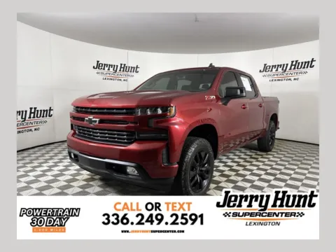 Red 2021 Chevrolet Silverado 1500 RST for sale in Lexington, NC