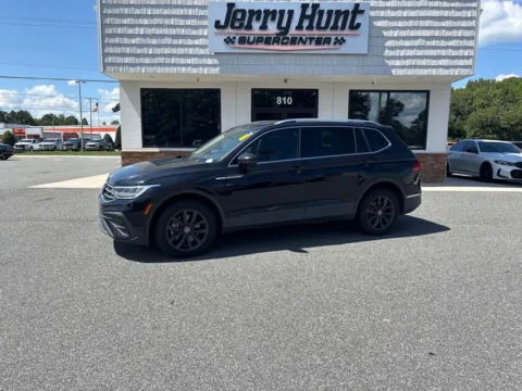 Black 2022 Volkswagen Tiguan 2.0T SE for sale in Lexington, NC