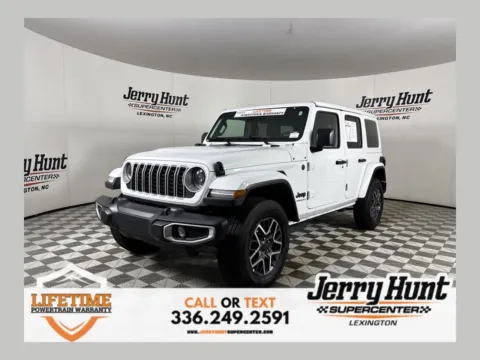 White 2026 Jeep Wrangler Sahara for sale in Lexington, NC
