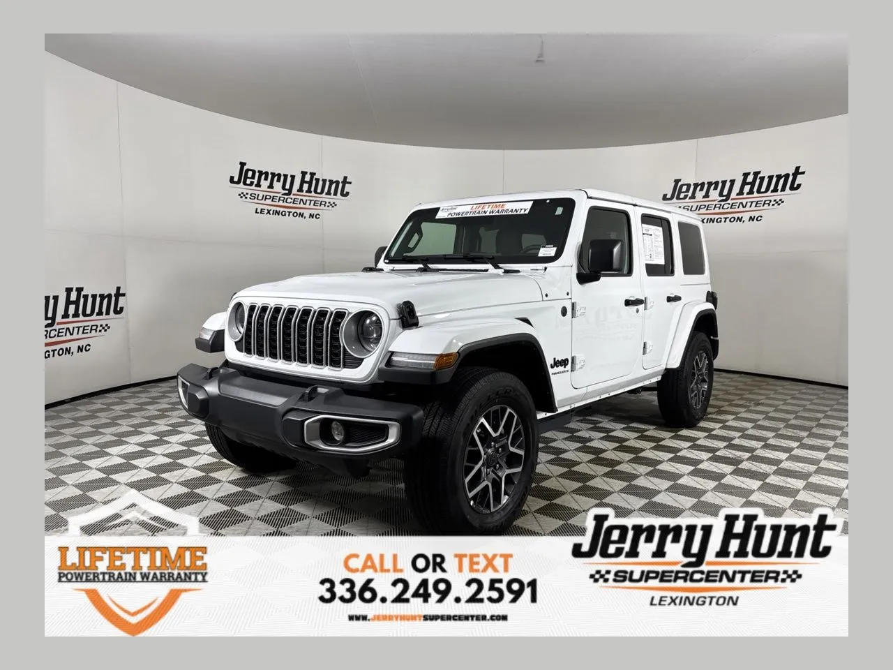 White 2026 Jeep Wrangler Sahara for sale in Lexington, NC