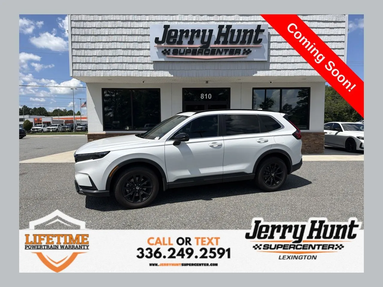 White 2025 Honda CR-V Hybrid Sport-L for sale in Lexington, NC