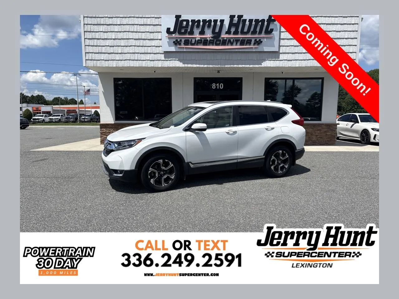 White 2019 Honda CR-V Touring for sale in Lexington, NC