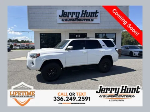 White 2023 Toyota 4Runner TRD Off-Road Premium for sale in Lexington, NC