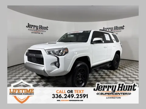 White 2023 Toyota 4Runner TRD Off-Road Premium for sale in Lexington, NC