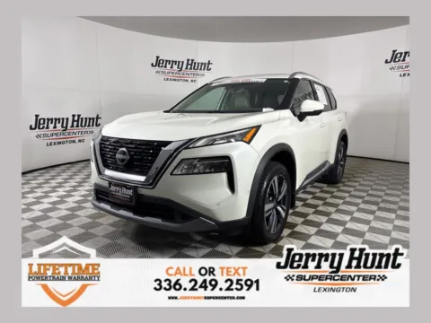 White 2023 Nissan Rogue SL for sale in Lexington, NC