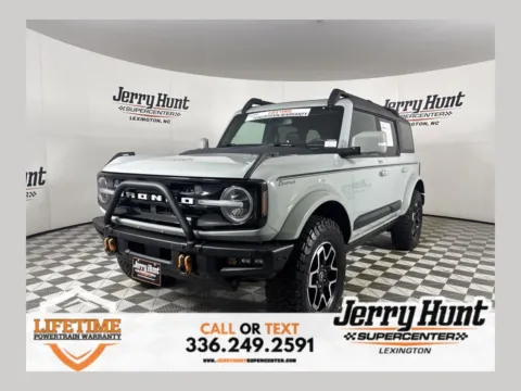 Gray 2022 Ford Bronco Outer Banks for sale in Lexington, NC