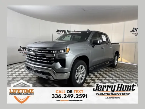 Gray 2024 Chevrolet Silverado 1500 LTZ for sale in Lexington, NC