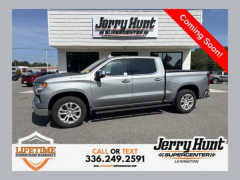 Gray 2024 Chevrolet Silverado 1500 LTZ for sale in Lexington, NC