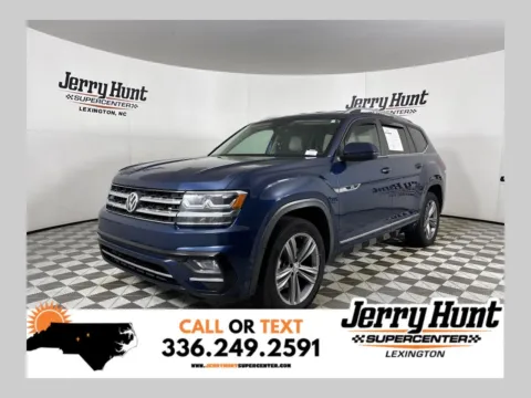 Blue 2018 Volkswagen Atlas 3.6L V6 SE for sale in Lexington, NC